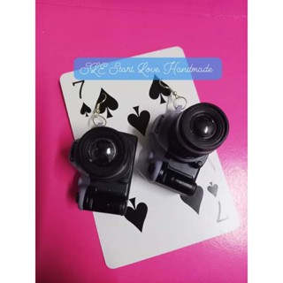 #cameraearrings  #ต่างหูกล้องถ่ายรูป มีไฟในเวลากดชัตเตอร์ด้วยนะ