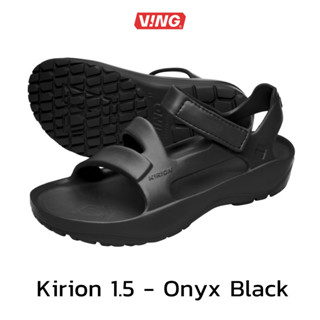 [New Model!!]  Ving Sandals - Kirion 1.5 สีดำ Onyx Black เหมาะใส่เดินเที่ยว เดินป่า หรือจะวิ่งก็ใส่สบาย *ปรับไซส์ใหม่