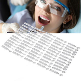 60pcs Veneers Mould Heat Resistance Resistance Dental Veneer Template Set for Dentists