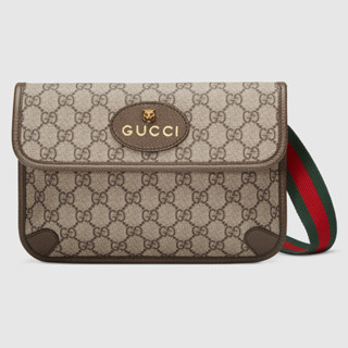 Hot sale Authentic GUCCI 💯 In stock GG Supreme Canvas Waist Bag Shoulder Bag Chest Bag