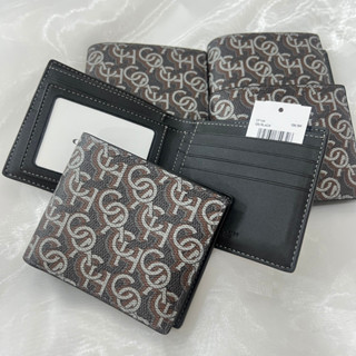 แท้💯%พร้อมส่ง Coach 3 In 1 Wallet With Coach Monogram Print CF134 กระเป๋าตังชายมีไส้ถอดได้