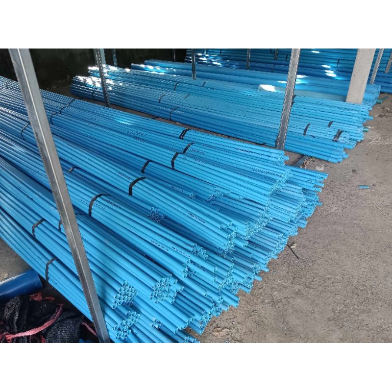 ท่อPVC ขนาด1/2" 4หุน 8.5 อ่านก่อนสั่งนะครับ (ราคาต่อ 1 เส้น 4 เมตร) **ตัดแบ่งเป็น 4 ท่อนในการจัดส่งน