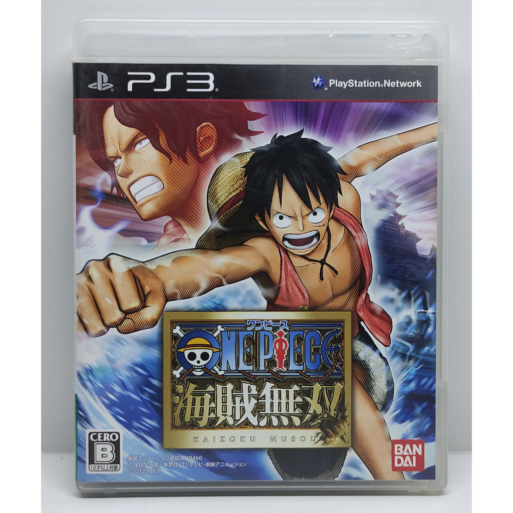 One Piece Kaizoku Musou (One Piece Pirate Warriors) [Z2,JP] แผ่นแท้ PS3 มือสอง