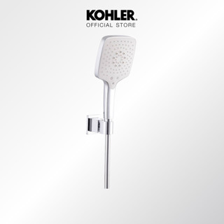 KOHLER Rainduet multi-function handshower with hose and bracket ชุดฝักบัวสายอ่อน 3 ระดับ ยาว 1.5 เมตร พร้อมสายอ่อนและขอแขวน รุ่นเรนดูเอท K-76399T-CP