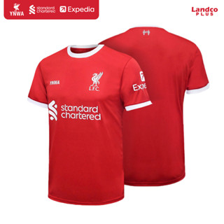 เสื้อแข่งผู้ชายทีมลิเวอร์พูล LIVERPOOL FOOTBALL CLUB Supporter S23SP01 ชุดเหย้า ฤดูกาล 2023/24