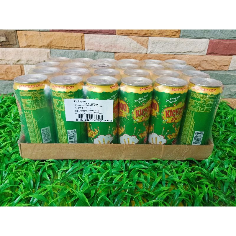 Kickapoo Joy Juice เครื่องดื่มอัดลมรสส้มยกแพ็ค 24กระป๋องEXP:18/1/2028