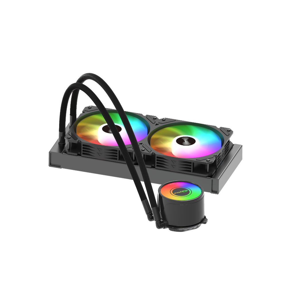 SUMTAX ชุดน้ำระบบปิด Tsunami SL-360 240 120 Unlimited Deep Space Lighting ARGB Multi-platform CPU Liquid Cooler รับประกั
