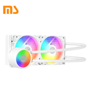 ชุดน้ำปิด 2 ตอน MINGSU CM-240 ARGB CPU Cooler for AMD All Socket & Intel 115x Multi Platform (ของใหม่ มือ 1)