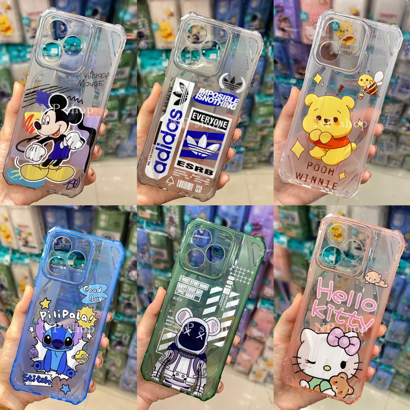 พร้อมส่ง เคสใสการ์ตูน กันมุมกันกระแทก Redmi10(4G)/Redmi10(5G)/Redmi9A/Redmi10C/Redmi10A/Redmi9C