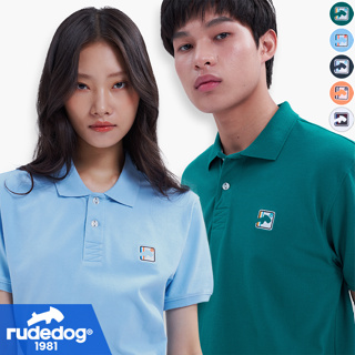 rudedog Polo เสื้อโปโลผู้หญิง เสื้อโปโลผู้ชาย รุ่น Pass ของแท้ 100% รู้ดด็อก