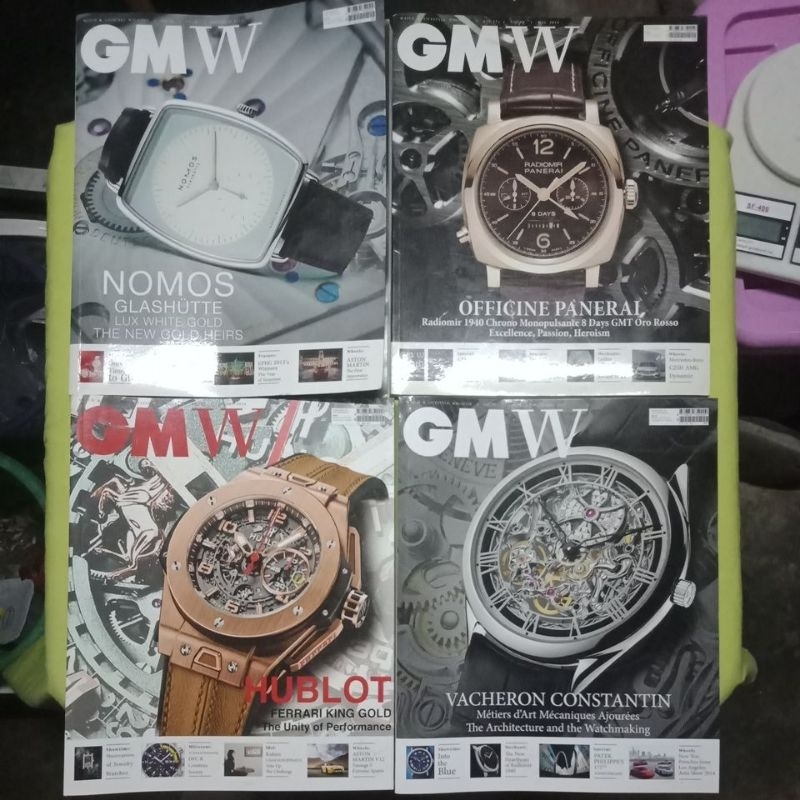 GM W, Watch and Lifestyle Magazine เล่ม 167,  172, 175, 179