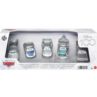 คาร์ Disney and Pixar Cars Set of 5 Collectible Character Toy Cars &amp; Trucks Inspired by Disneys 100 Years of Wonder