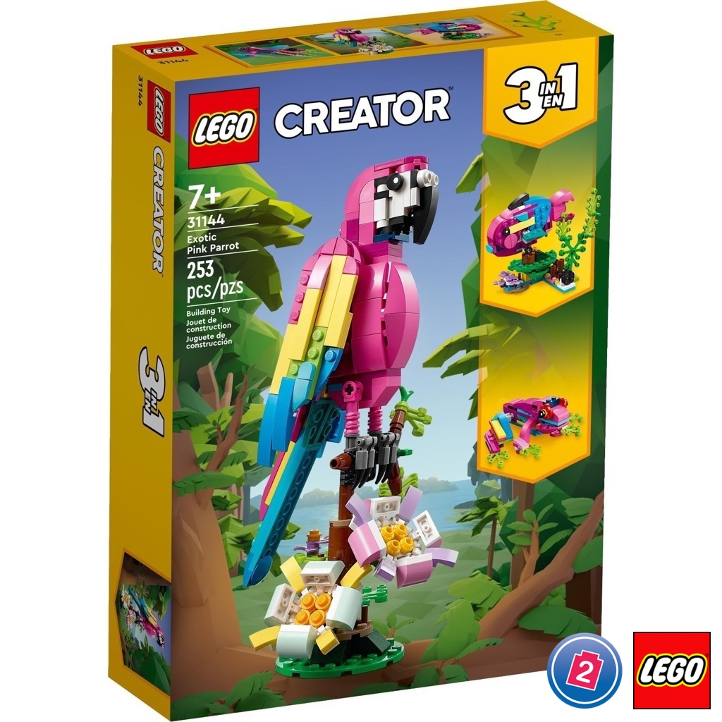 เลโก้ LEGO Creator 31144 Exotic Pink Parrot