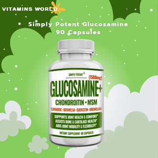 Simply Potent Glucosamine , 90 Capsules (V.673)