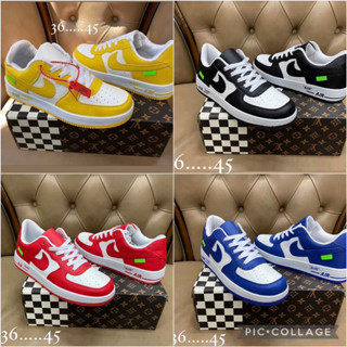 รองเท้าผ้าใบ สินค้าพร้อมส่ง  SB dunk Low X Louis Vuitton มี37-45พร้อมส่ง