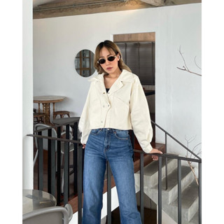 MAYONNAISE OFF-WHITE JACKET มีกิมมิคช่วงกระดุม