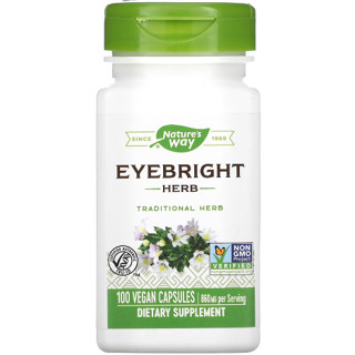 Natures Way, Eyebright Herb, 430 mg, 100 Vegan Capsules