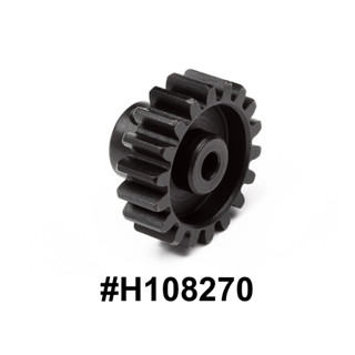 HPI 108270 PINION GEAR 18 TOOTH (1M / 3.175mm SHAFT) สำหรับมอเตอร์แกน 3.175มม. 18T