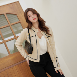 Maison Cardigan คาร์ดิแกนไหมพรม Miladi