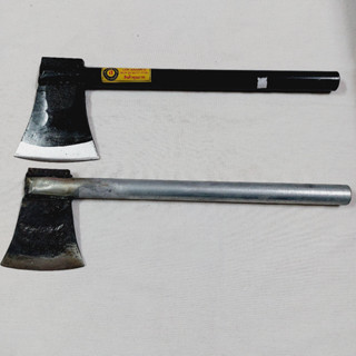 ขวานเหล็ก ขนาด 40 ซม. ขวานตัดไม้ ขวานฟันฟืน Iron ax, size 40 cm, wood cutting ax, firewood ax