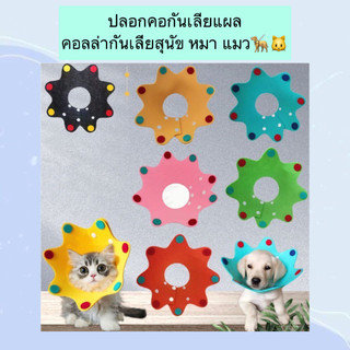 AL-456 ปลอกคอกันเลียแผล คอลล่ากันเลียสุนัข หมา แมว ลำโพงกันเลีย สำหรับสัตว์เลี้ยง ราคาถูก พร้อมส่ง🐶🐱