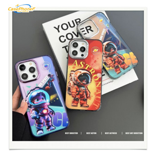 ✨ส่งของขวัญ✨เคส for iPhone 11 14 Pro Max Case for iPhone 12 13 ป้องกันการตก การป้องกัน สาวน่ารักหัวใจ แฟชั่น ขอบเต็ม