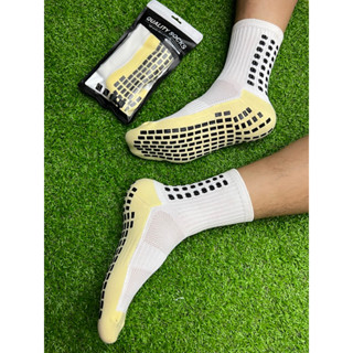 [ พร้อมส่ง ] ถุงเท้ากันลื่น นักฟุตบอล Quality Football Socks.