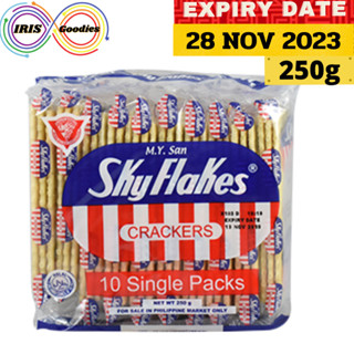 SkyFlakes Crackers 10 Single Packs แครกเกอร์ 250g