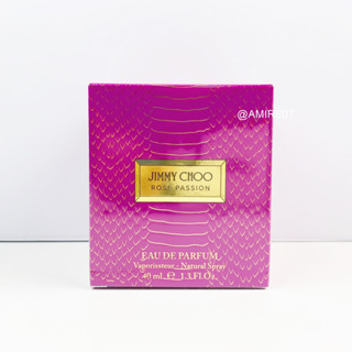 AUG01 ส่งฟรี Jimmy Choo Rose Passion 40ml กล่องซีล  น้ำหอมผู้หญิง กลิ่นหอมใหม่