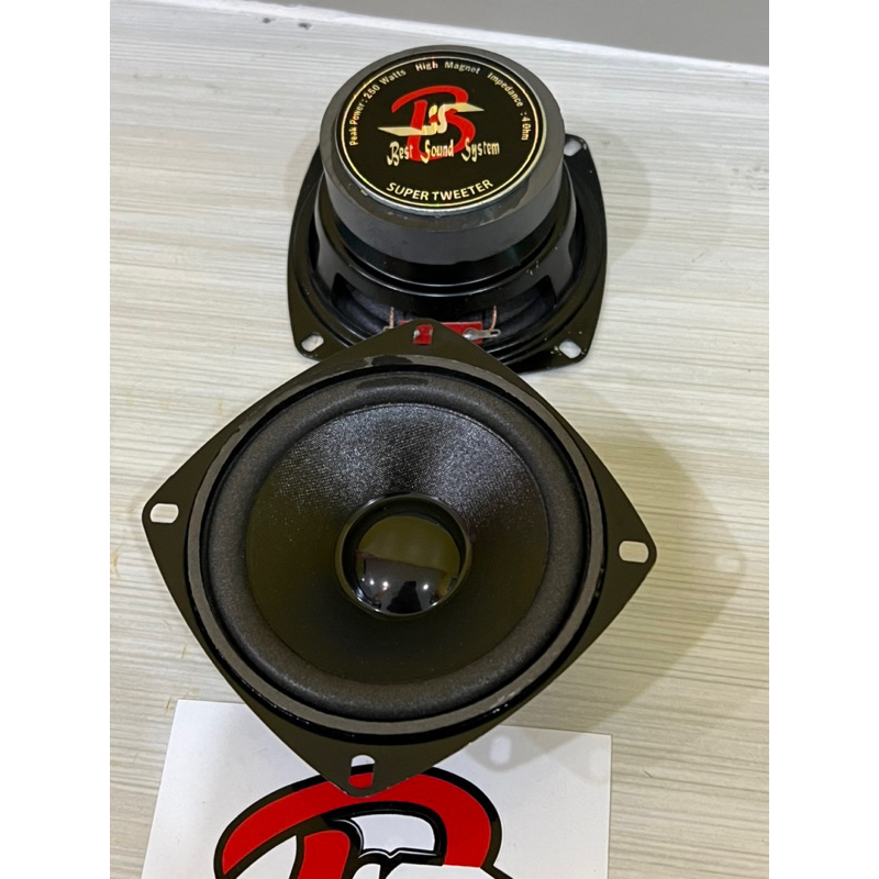 ราคาคู่ละ  135บาท ลำโพงกลาง4” สำหรับตู้บลูทูธ ตู้คอลัมน์เสียงดีเสียงเพราะยี่ห้อ BSS