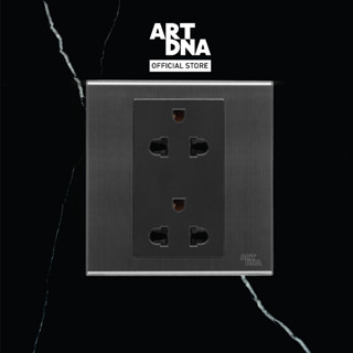 ART DNA รุ่น V23 Double Euro &amp; American Socket design switch สวิตซ์ไฟโมเดิร์น สวิตซ์ไฟสวยๆ ปลั๊กไฟสวยๆ