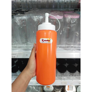 ขวดบีบซอสสูง 32oz  950ml คละสี 9096 RW