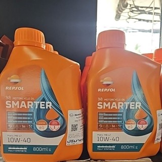 Repsol Smarter 10w40 สังเคราะห์100% ขนาด800ML.