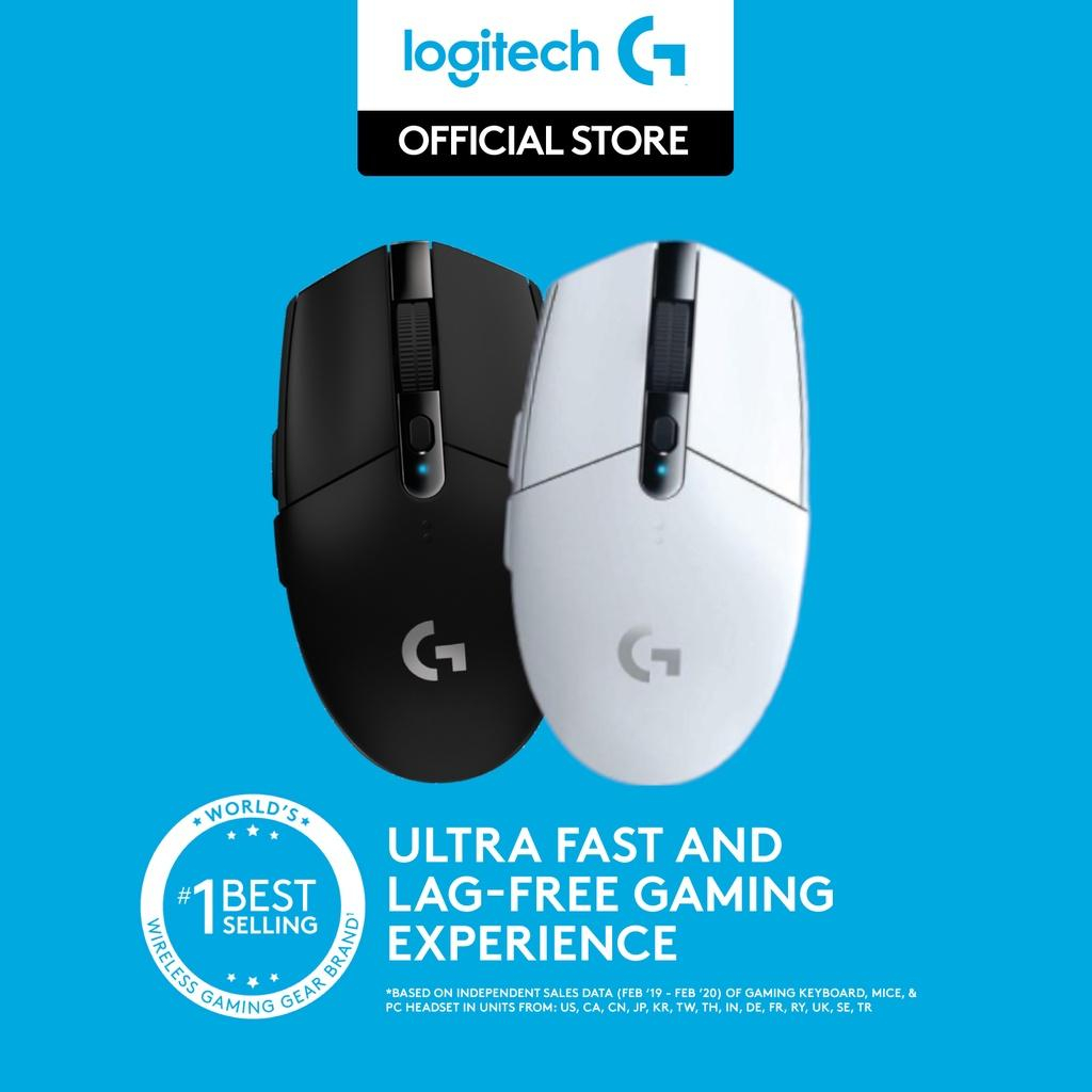 (โค้ดลด50%) เมาส์ไร้สาย Logitech G304 Wireless Gaming Mouse