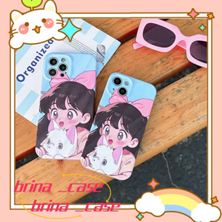 ❤️ส่งของขวัญ❤️ เคสไอโฟน 11 12 13 14 Pro Max สาวน่ารักหัวใจ ความนิยม เรียบง่าย แฟชั่น ฤดูร้อน Case for iPhoneป้องกันการตก