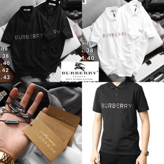 เสื้อโปโลคอปก BURBERRY Basic ผ้า Cotton 💯 | เสื้อคอปกผู้ชาย | เสื้อโปโล 👕 ร้านค้าจัดส่งไว