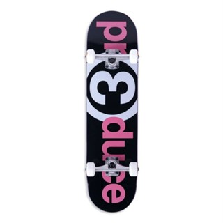 Preduce OG Logo Black/Pink Skateboard Complete 8.0