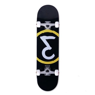 Preduce Big E Black/Yellow Skateboard Complete 8.0