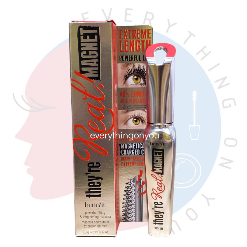 [พร้อมส่ง] BENEFIT COSMETICS They're Real! Magnet Powerful Lifting & Lengthening Mascara 2g