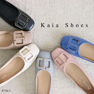 Mgaccess Kaia Flat Shoes 8736-1 รองเท้าคัทชู