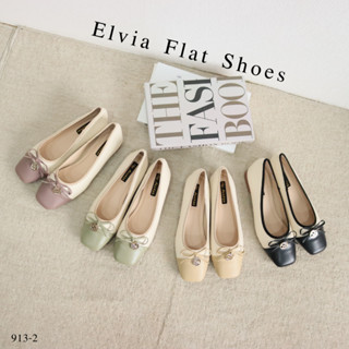 Mgaccess Elvia Flat Shoes 913-2 รองเท้าคัทชู