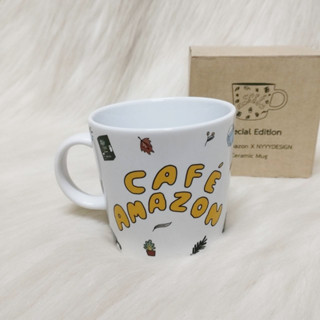 แก้ว เซรามิก Cafe Amazon / ของใหม่ค่ะ