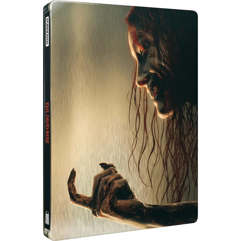 [แผ่นหนังลิขสิทธิ์แท้] ⚠️ทักก่อนซื้อ⚠️ Evil Dead Rise(2023) Steelbook (กล่องเหล็ก) [4K Ultra HD + Bl