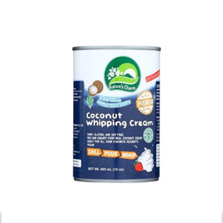 วิปปิ้งครีมมะพร้าว Natures Charm - Coconut Whipping Cream (นมมะพร้าววิปปิ้งครีม / กะทิวิปปิ้งครีม / วิปปิ้งครีมเจ)