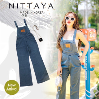 ราคาถูกที่สุด!! Nittaya เอี๊ยมขายาว + เกาะอกขาว ยีนส์