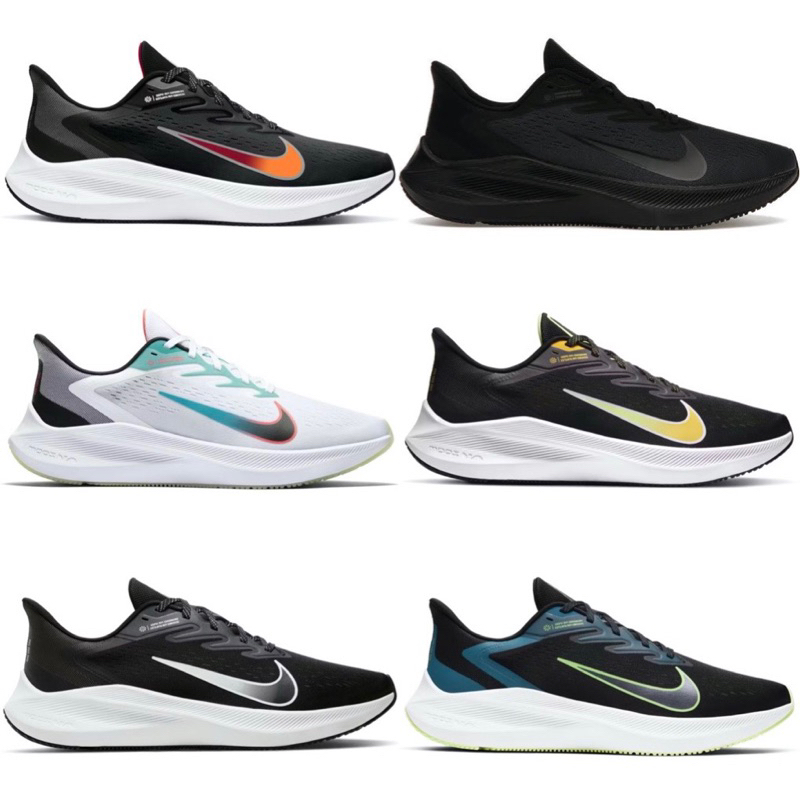 Nike Zoom Winflo 7 (size37-45) มีกว่า10สี รองเท้าวิ่ง ผู้ชาย ออกกำลังกาย