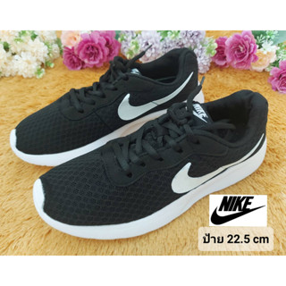 [ป้าย 22.5 cm] รองเท้าเด็ก Nike ดำ ใหม่มาก ย้ำว่าใหม่มากค่ะ