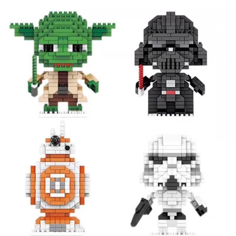 ของเล่น​ตัวต่อ​ บล็อก​ แบบนาโน​ Star Wars มี 5 แบบ