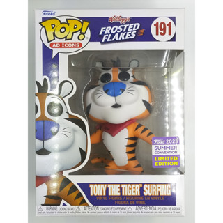 SDCC 2023  Funko Pop AD Icons Kelloggs - Tony The Tiger Surfing #191