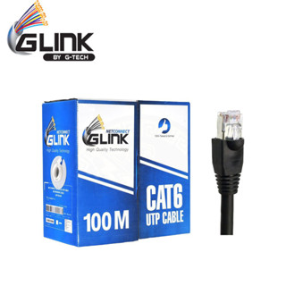 CAT6 UTP Cable (100m/Box) GLINK Outdoor (GL6002)